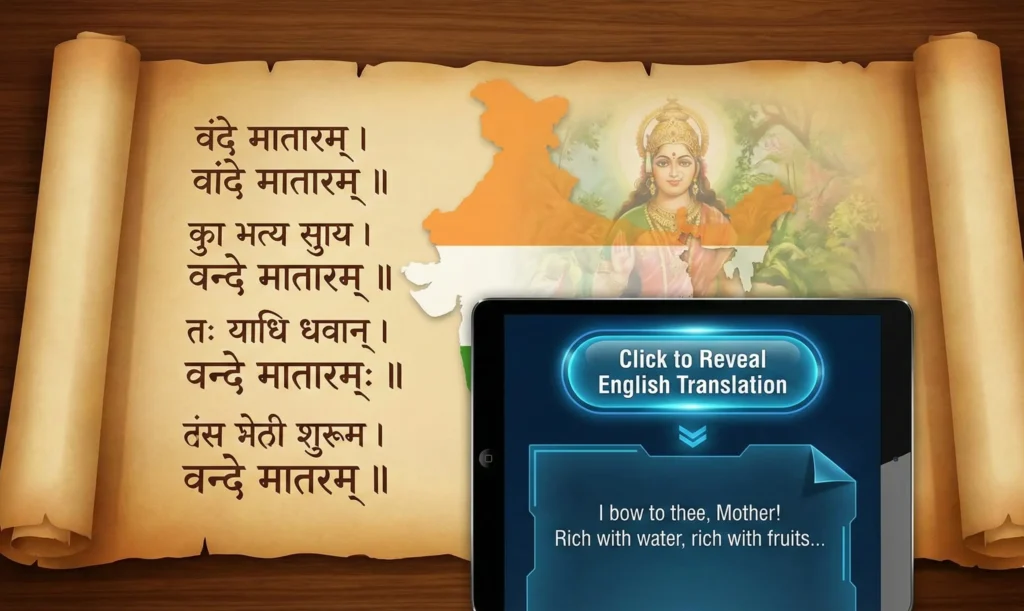 Vande Mataram Lyrics
