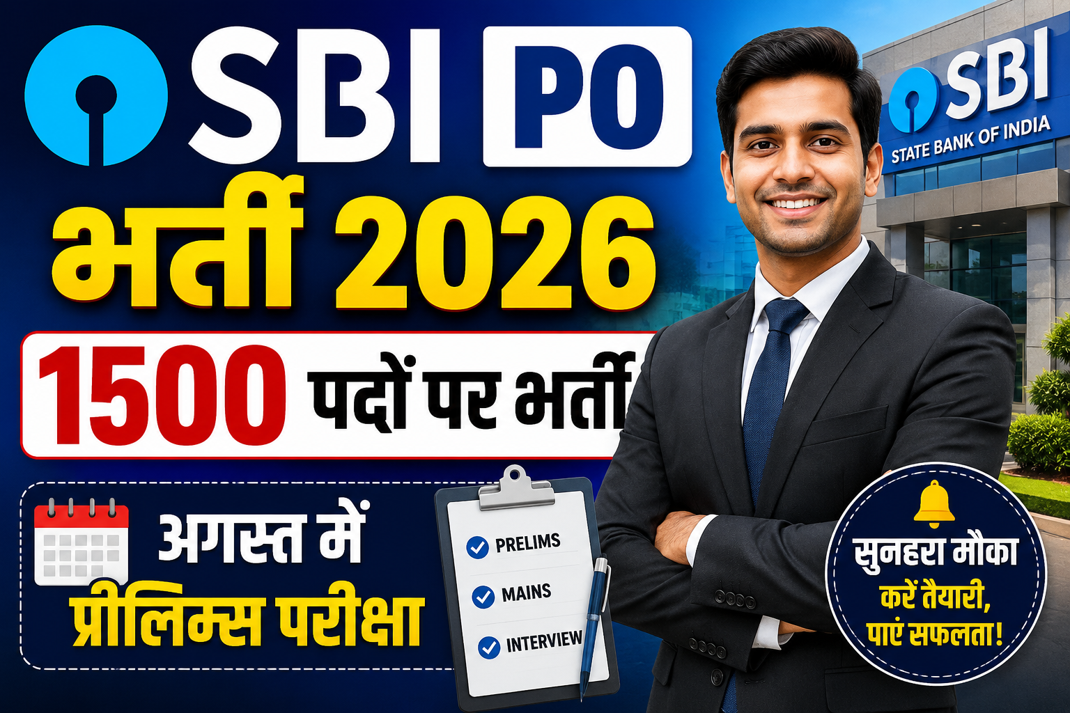 SBI PO भर्ती 2026