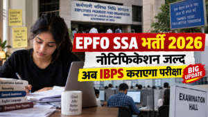 EPFO SSA भर्ती 2026: नोटिफिकेशन जल्द, अब IBPS कराएगा परीक्षा